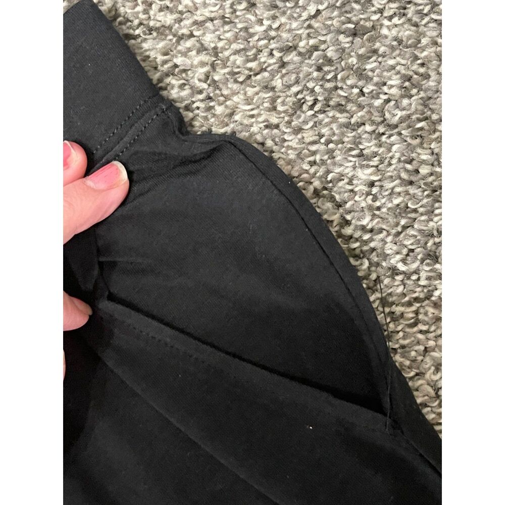 New Denim & Co. Beach black Jersey Wide-Leg Pants With Pockets M - Picture 12 of 13
